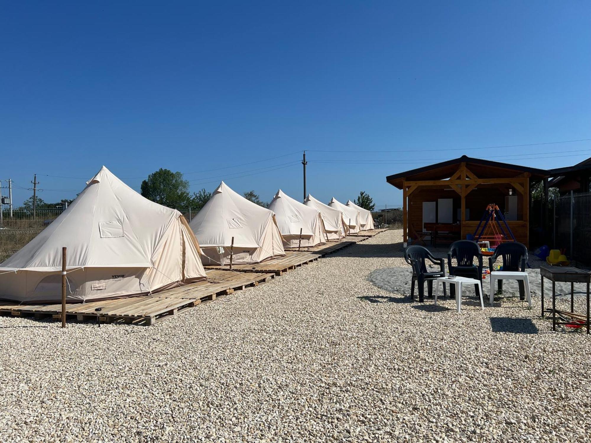 Meme Glamping Hotel Corbu  Buitenkant foto